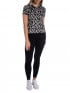 J.LINDEBERG TOPP TOUR TECH PRINT POLO OAK MOONBEAM