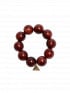 BOW19 DETAILS ARMBAND BOLD PEARL BURGUNDY