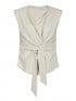 NEO NOIR TOPP KATARIM CREPE IVORY