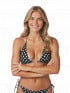 NEO NOIR BIKINITOPP KIRA DOT BLACK