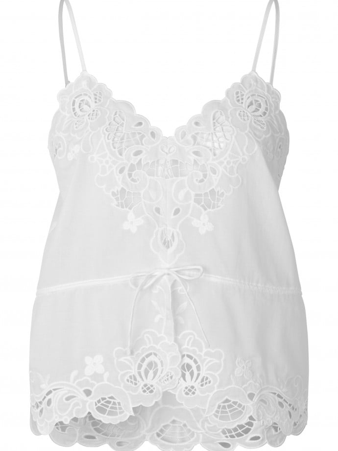 SECOND FEMALE TOPP SHIA STRAP WHITE