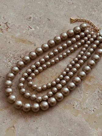 BOW19 DETAILS HALSBAND COLETTE PEARL BEIGE