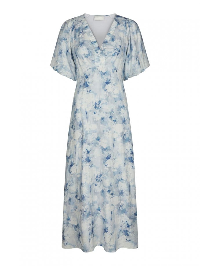 NEO NOIR KLÄNNING ILLANA FLORAL FUSION BLUE