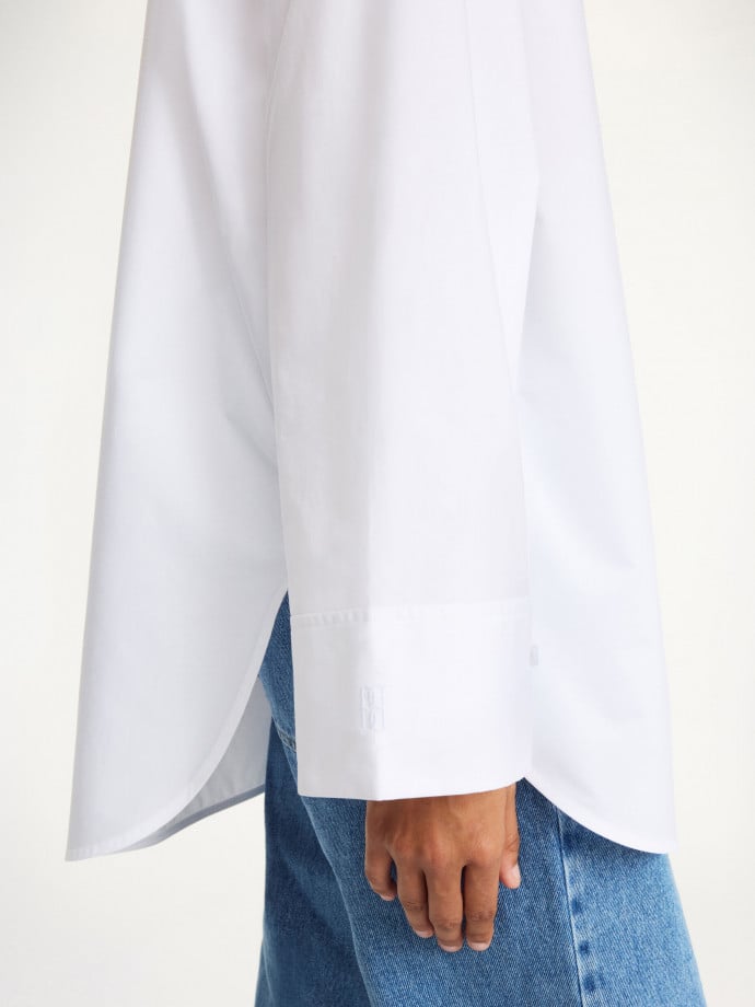 BY MALENE BIRGER SKJORTA DERRIS PURE WHITE