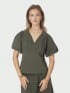 NEO NOIR BLUS IRINA POPLIN ARMY