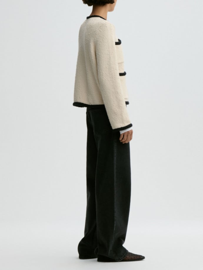 BY MALENE BIRGER KOFTA RIKKO BLACK WHITE
