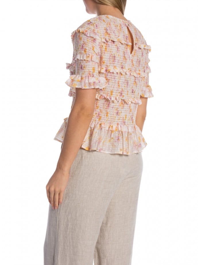 Y.A.S TOPP YASMIMMI PRISTINE MINI AOP