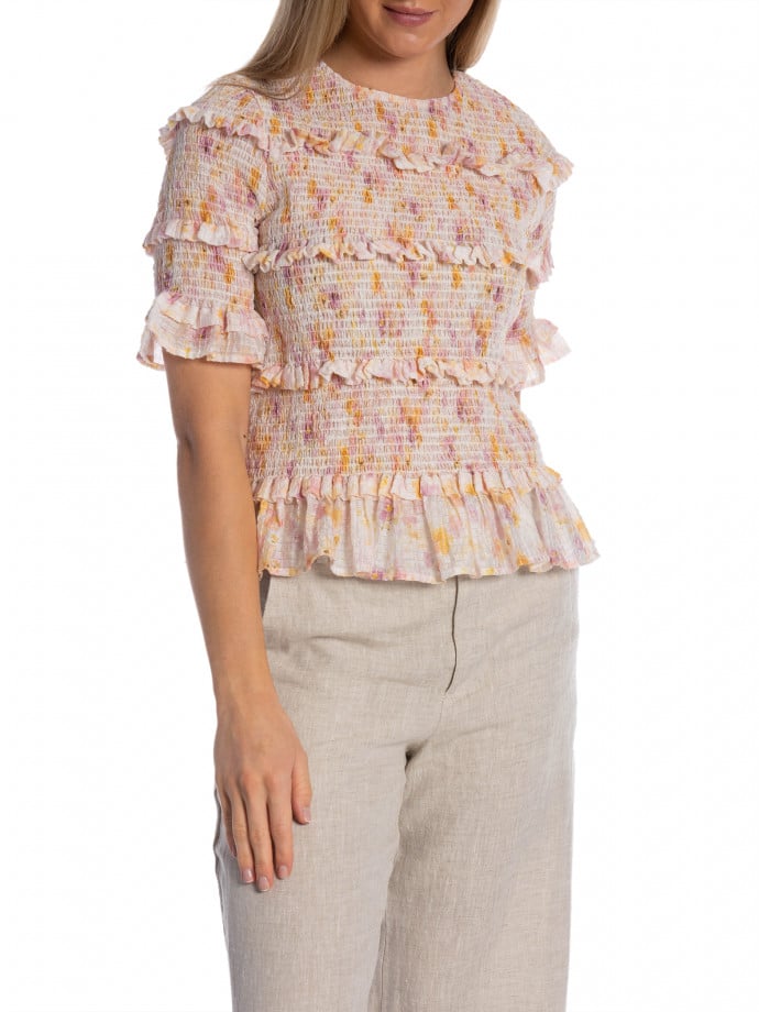 Y.A.S TOPP YASMIMMI PRISTINE MINI AOP