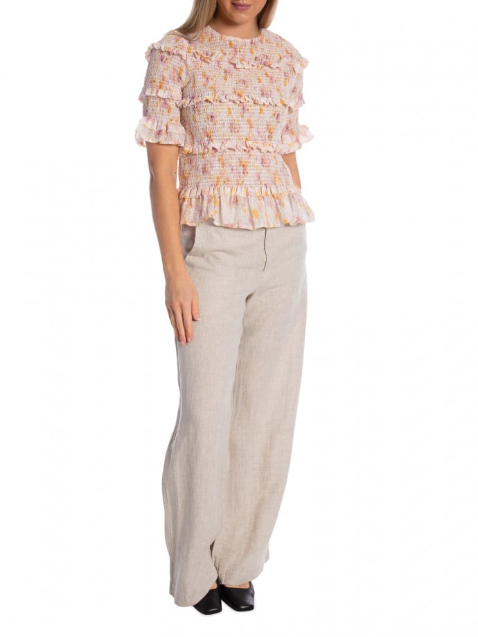 Y.A.S TOPP YASMIMMI PRISTINE MINI AOP