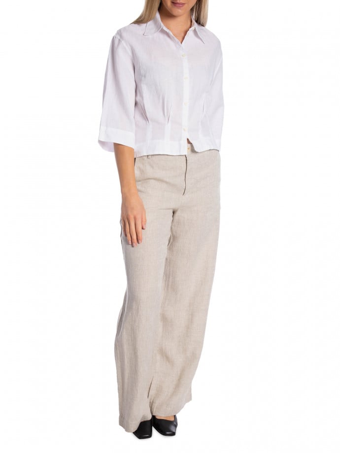 INWEAR BYXA ELINOR SOLINA ECRU
