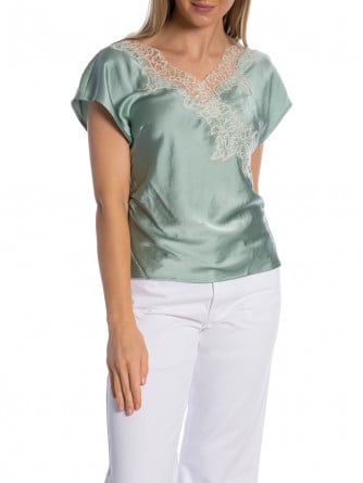 CO`COUTURE TOPP IDUN LACE MINT