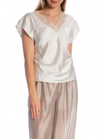 CO`COUTURE TOPP IDUNELACE OFF WHITE
