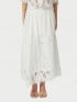 NEO NOIR KJOL YARA LONG EMB WHITE