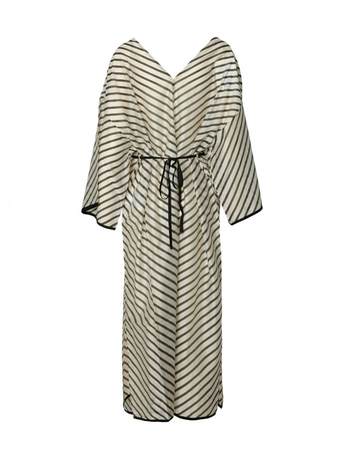 SELECTED FEMME KLÄNNING IRIS BEACH BLACK