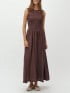 MBYM KLÄNNING SORELLIA AMYA BROWN LILAC