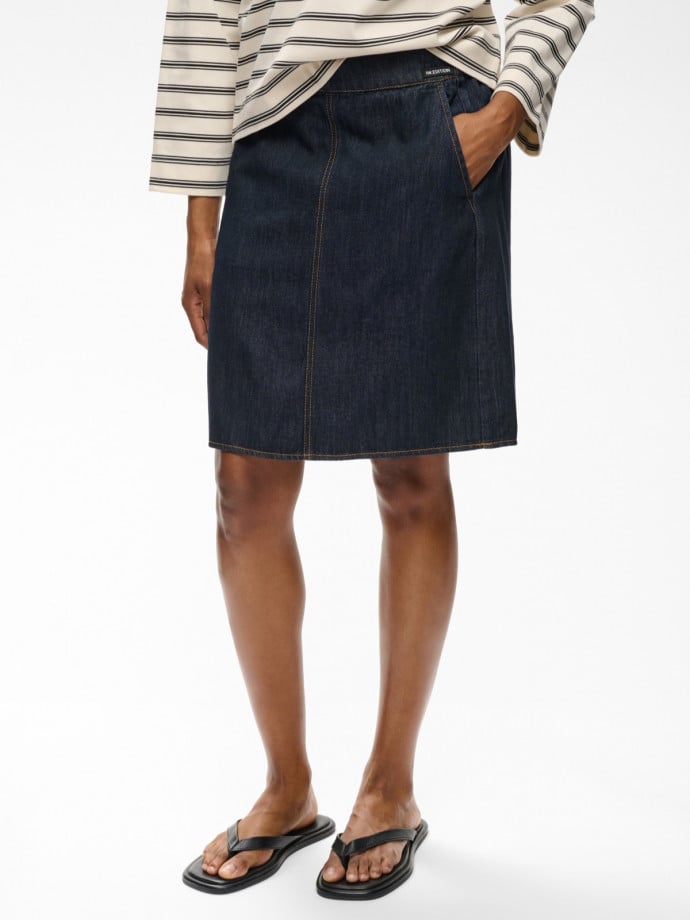 INWEAR KJOL GLENN DARK DENIM