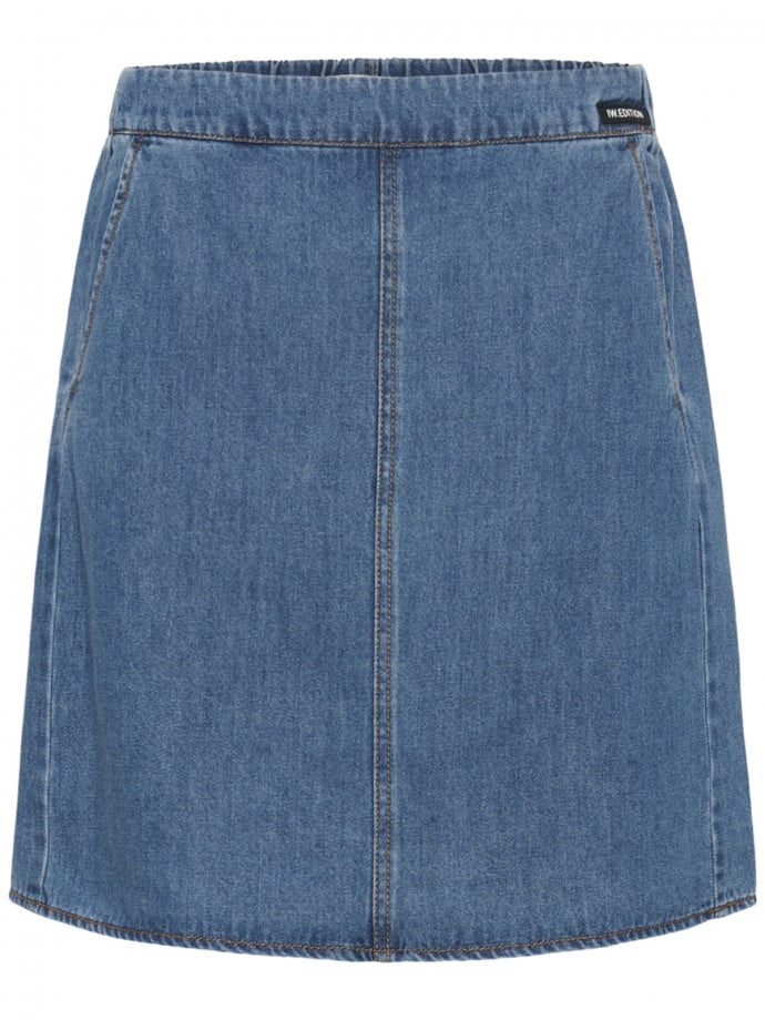 INWEAR KJOL GLENN FADED BLUE