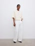 DAGMAR KOFTA SHORT WOOL OFF WHITE