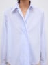 DAGMAR SKJORTA CROPPED LIGHT BLUE