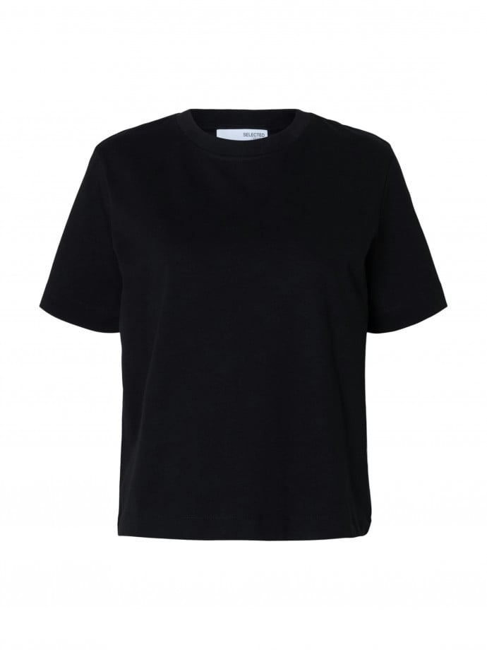 SELECTED FEMME TOPP ESSENTIAL BLACK