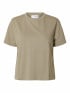 SELECTED FEMME TOPP ESSENTIAL GREIGE