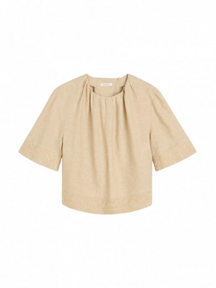 BY MALENE BIRGER TOPP MARIAN OLD BEIGE