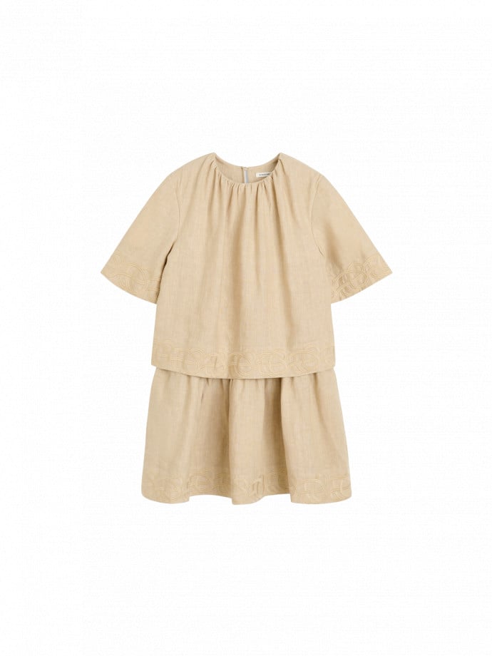 BY MALENE BIRGER KLÄNNING JANIA OLD BEIGE