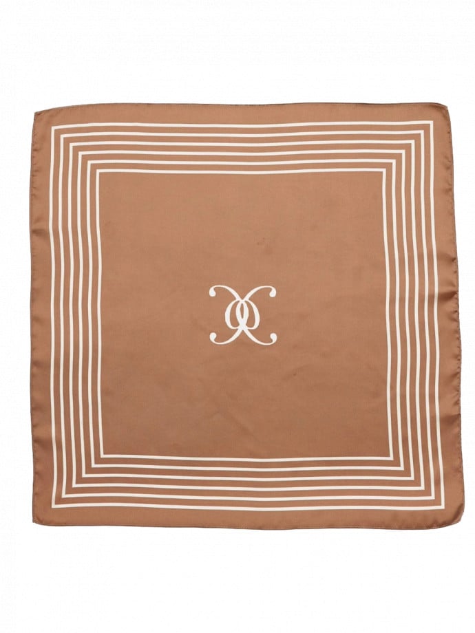 BOW19 DETAILS SJAL ELLE SILK CAMEL