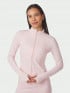 NEO NOIR TRÖJA NOLANA ZIP LIGHT PINK
