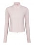 NEO NOIR TRÖJA NOLANA ZIP LIGHT PINK
