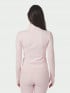 NEO NOIR TRÖJA NOLANA ZIP LIGHT PINK