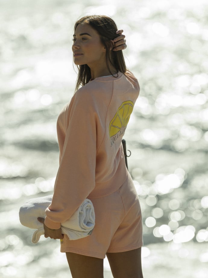 ACQUA LIMONE TRÖJA IVY CROPPED PEACH