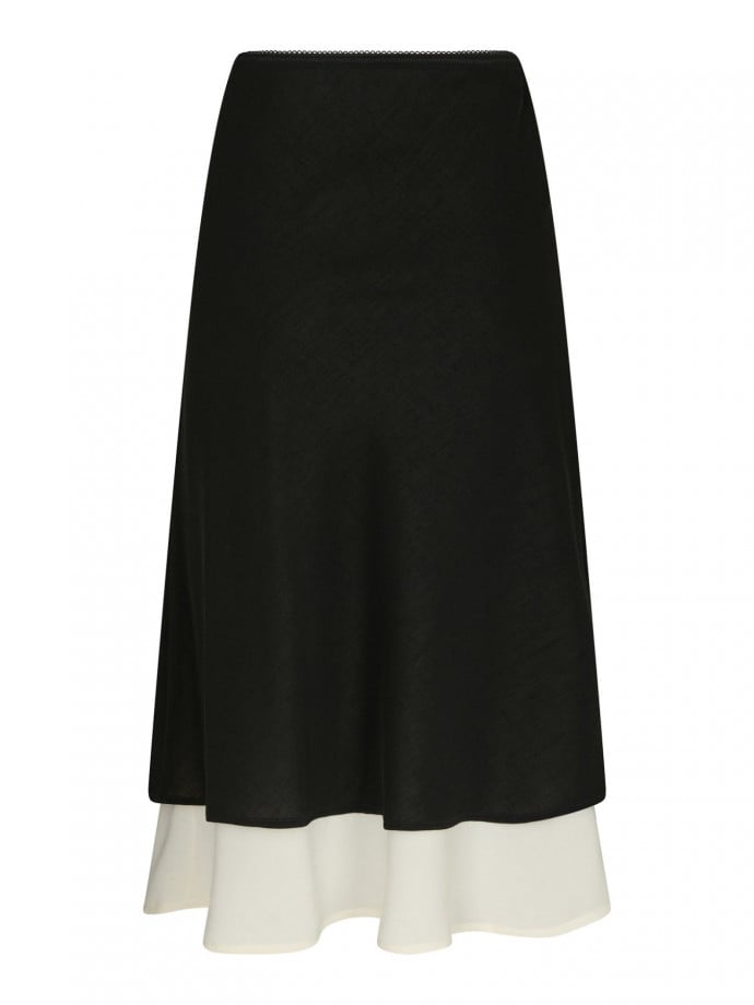 NEO NOIR KJOL ELINOR CHIFFON BLACK