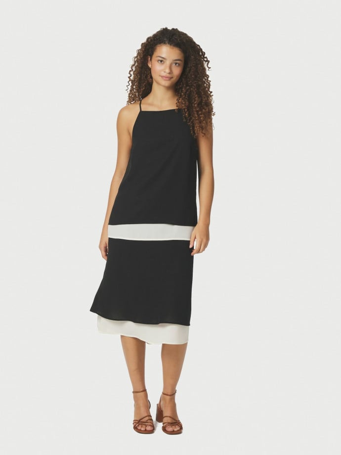 NEO NOIR KJOL ELINOR CHIFFON BLACK
