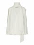 NEO NOIR TOPP INGE CHIFFON OFF WHITE