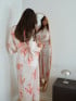 NEO NOIR KLÄNNING SHANE CORAL WRAP CORAL