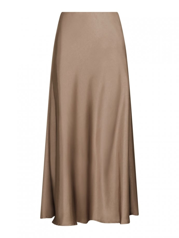 NEO NOIR KJOL BOVARY DARK TAUPE