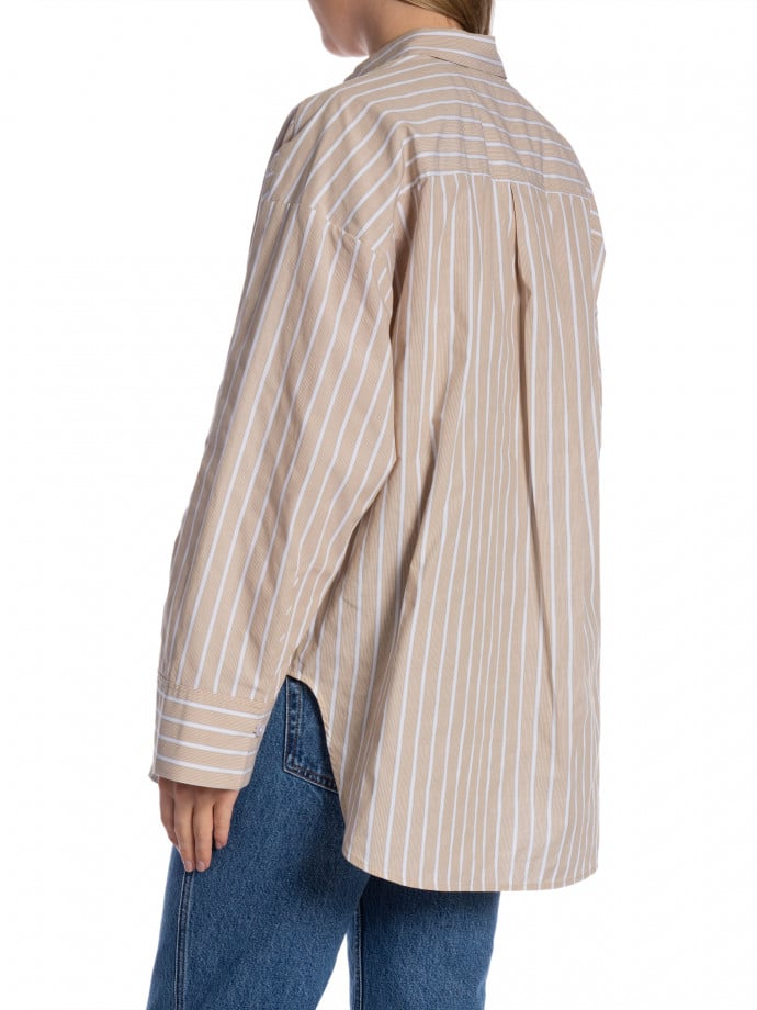 BY MALENE BIRGER SKJORTA DERRIS OLD BEIGE