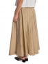KJOL COTTON ELEGANT LONGCAMEL
