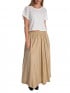 KJOL COTTON ELEGANT LONGCAMEL