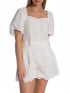 TWIST & TANGO BLUS MANDIE BRODERIE WHITE 