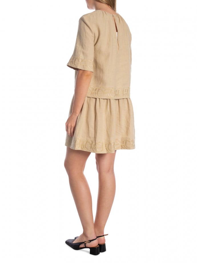 BY MALENE BIRGER KLÄNNING JANIA OLD BEIGE