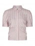 NEO NOIR SKJORTA FRANNIE STRIPE LIGHT PINK