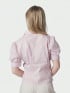 NEO NOIR SKJORTA FRANNIE STRIPE LIGHT PINK