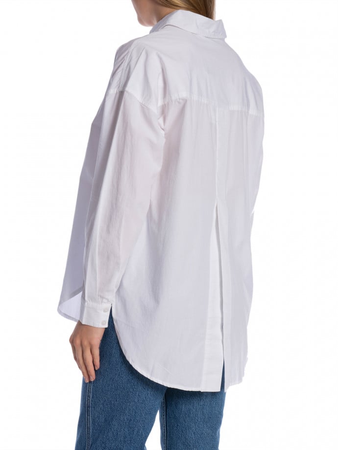 MY ESSENTIAL WARDROBE SKJORTA SUNNA WHITE