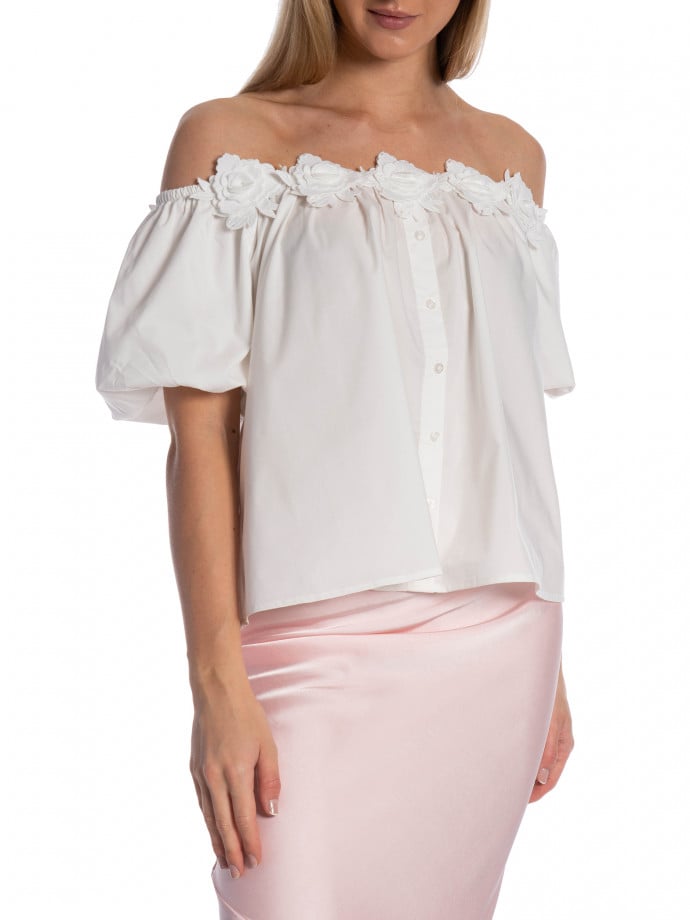 Y.A.S TOPP YASMANLY WHITE