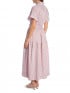 NEO NOIR KLÄNNING NESSIE STRUCTURE STRIPE LIGHT PINK