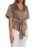NEO NOIR BLUS CASADIA HEAVY SATEEN DARK TAUPE