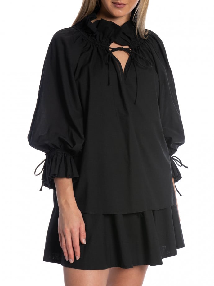 BY MALENE BIRGER BLUS DICTE VOILE BLACK