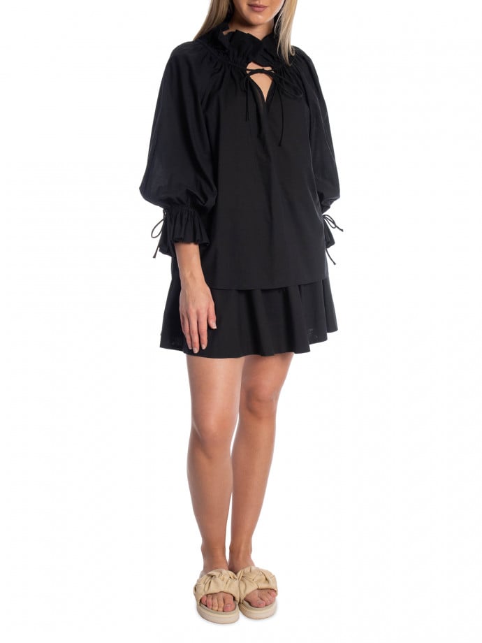BY MALENE BIRGER BLUS DICTE VOILE BLACK